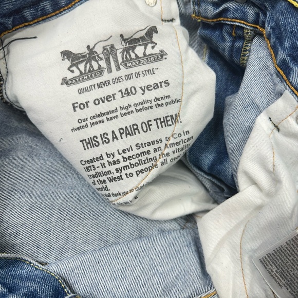 Levi’s 550 Blue Jeans Size 36/30 - Picture 4 of 9